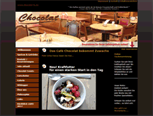 Tablet Screenshot of chocolat-la.de